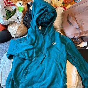 Nike Turquoise Pullover Hoodie